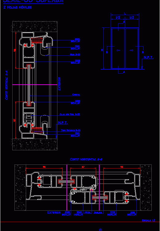 Window 2 Cloths Mobile DWG Detail for AutoCAD • Designs CAD