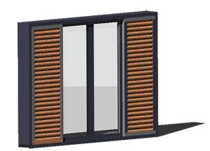 Window 3D DWG Model for AutoCAD