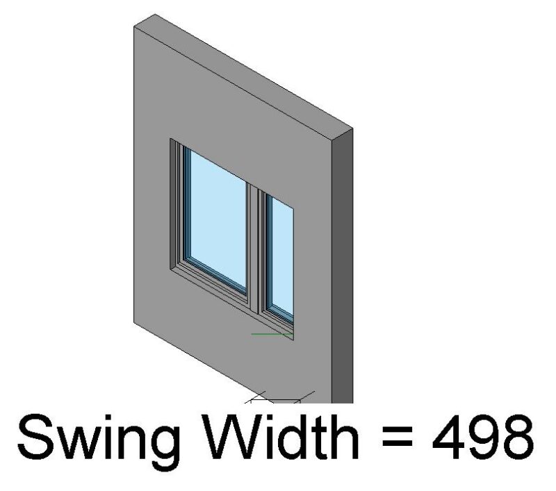 Window 3D DWG Model for AutoCAD