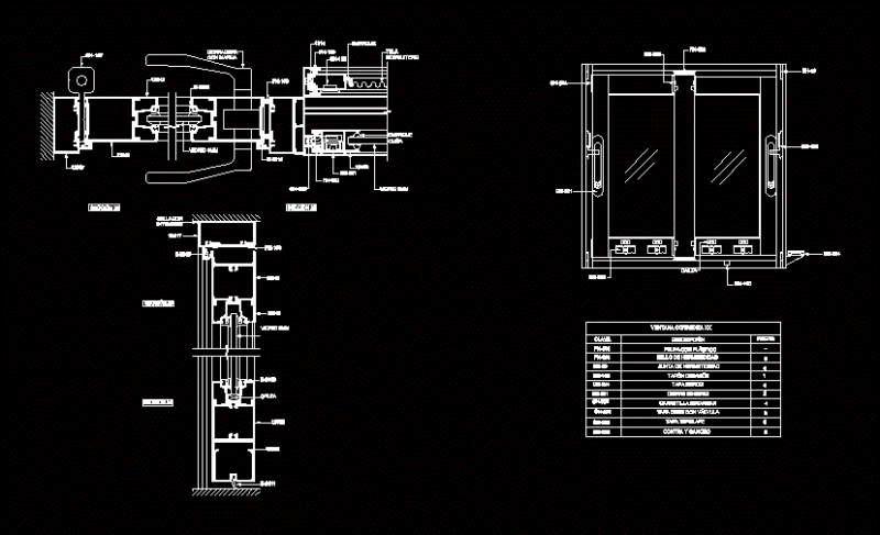 Windowdetail DWG Detail for AutoCAD