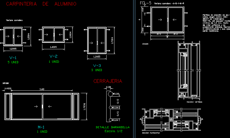 Window Details DWG Detail for AutoCAD