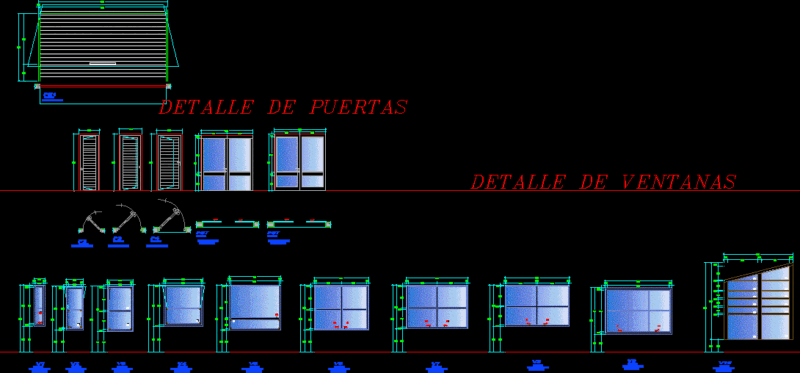 Window Details DWG Detail for AutoCAD