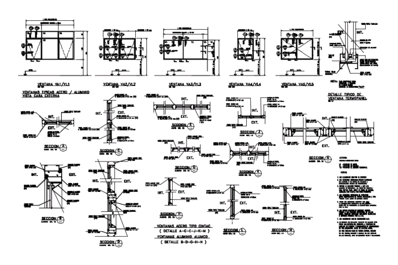 Window Details DWG Detail for AutoCAD