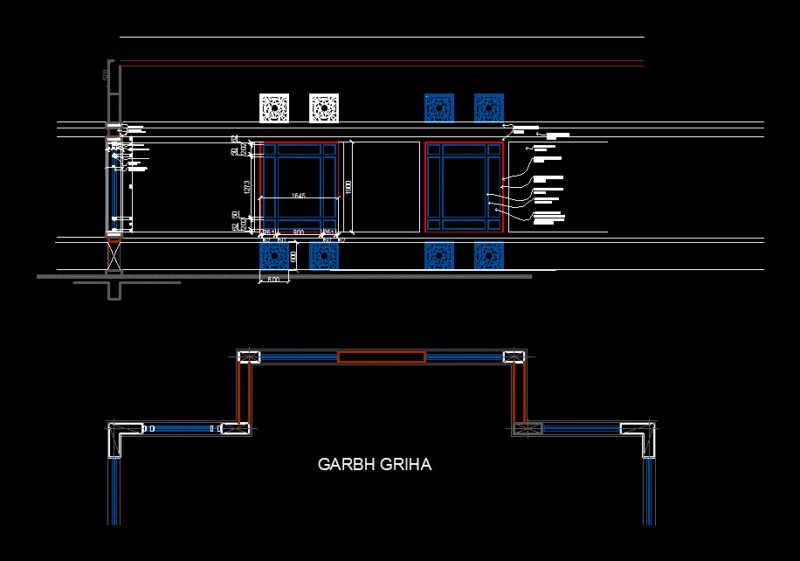 Window Fixing Detail DWG Detail for AutoCAD