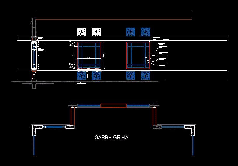 Window Fixing Detail Dwg Detail For Autocad Designs Cad