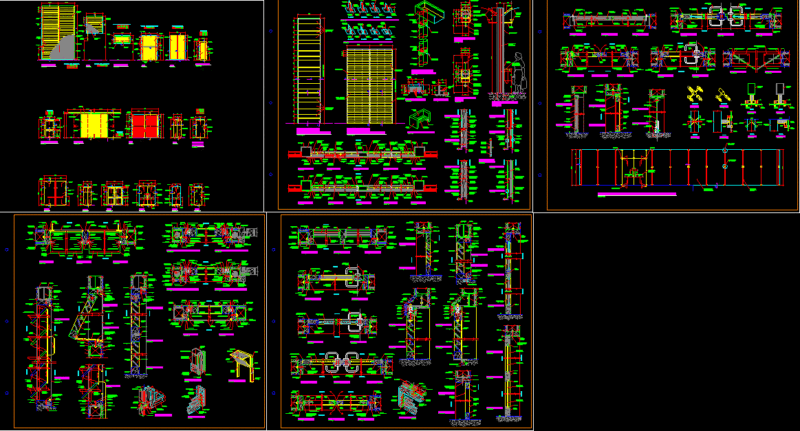 Windows Por Tropical Forest Zone DWG Detail for AutoCAD