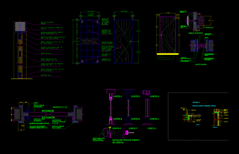 Wood Carpentry DWG Detail for AutoCAD
