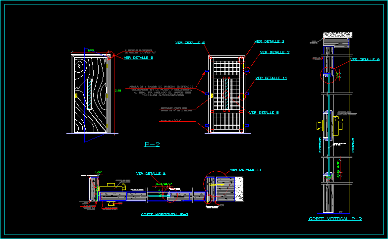 Wooden Door DWG Plan for AutoCAD • Designs CAD