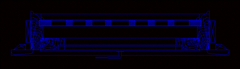 Wooden Window DWG Plan for AutoCAD