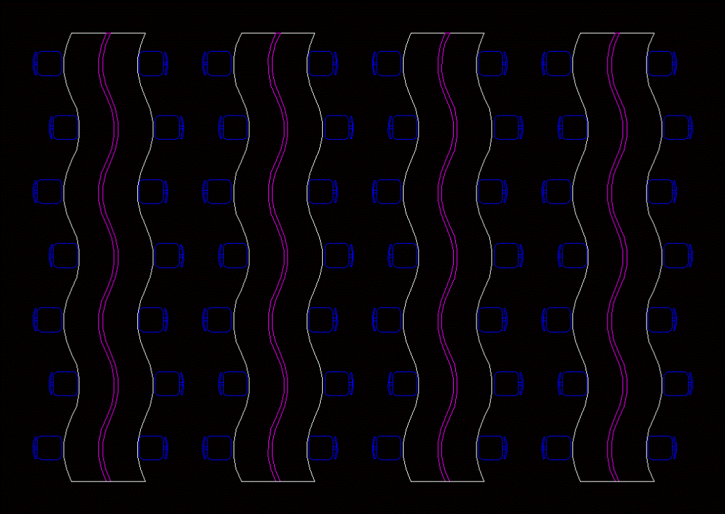 Work Station DWG Block for AutoCAD