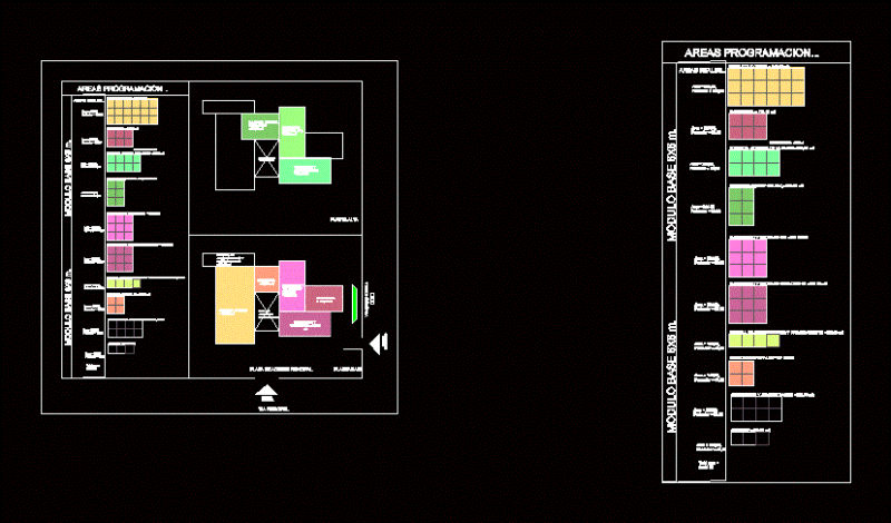 Zoning Medical Center DWG Block for AutoCAD