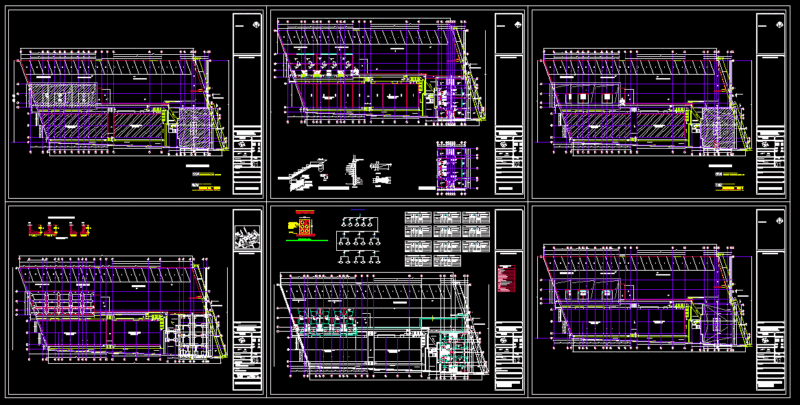 20 Departments DWG Plan for AutoCAD
