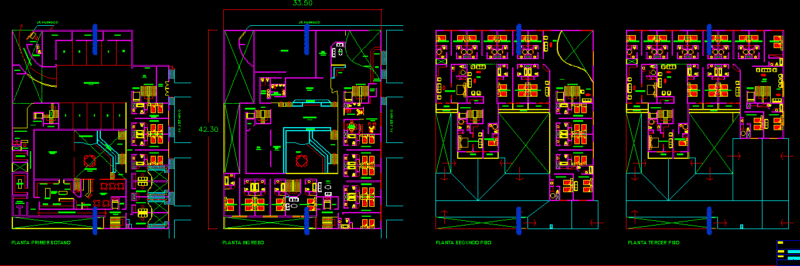 3 – Stars Hotel DWG Plan for AutoCAD
