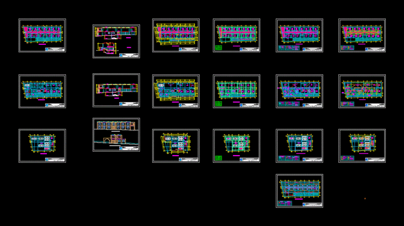 3 Star Hotel In Historic Center DWG Full Project for AutoCAD