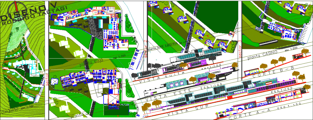 5 Star Hotel DWG Full Project for AutoCAD
