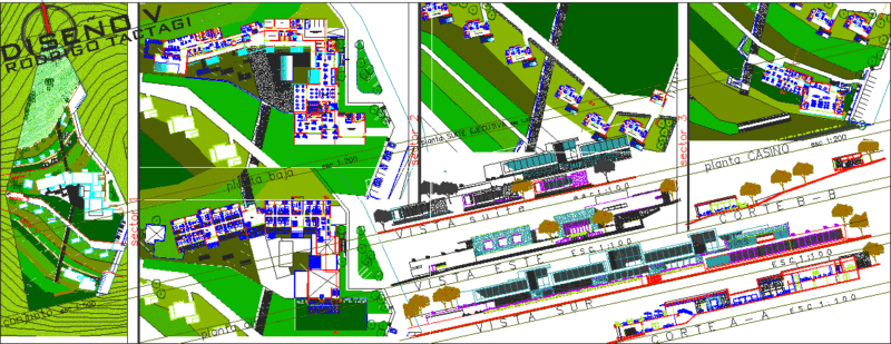 5 Star Hotel DWG Full Project for AutoCAD