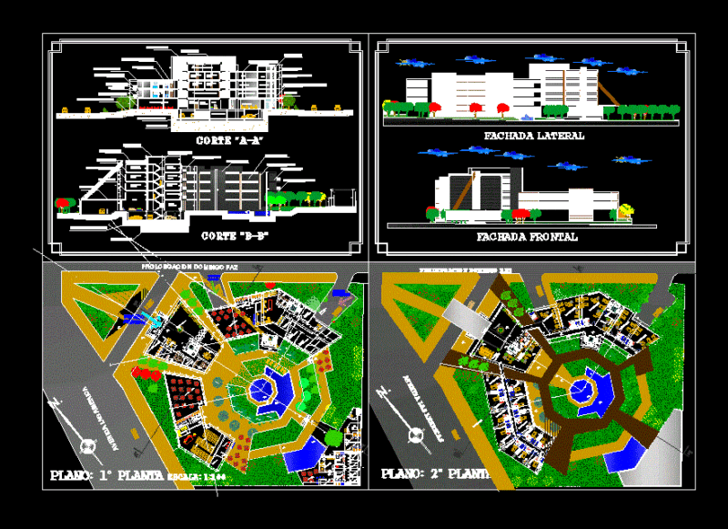 5 Star Hotel DWG Full Project for AutoCAD