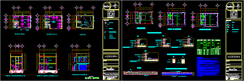 Accessory DWG Section for AutoCAD