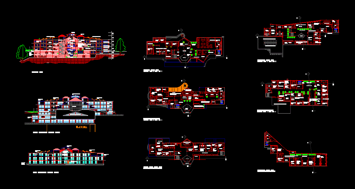 Administration Office DWG Block for AutoCAD • Designs CAD