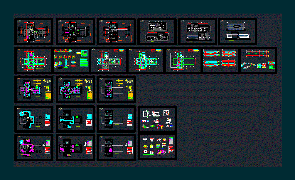 Administrative Building DWG Full Project for AutoCAD • Designs CAD