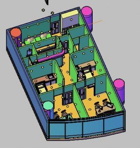 Administrative Office 3D DWG Model for AutoCAD • Designs CAD
