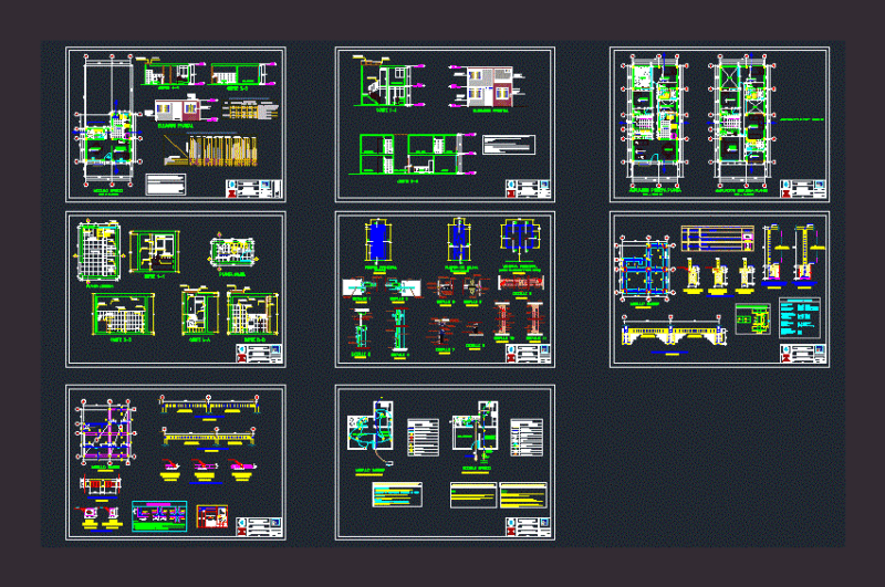 Affordable Housing DWG Detail for AutoCAD