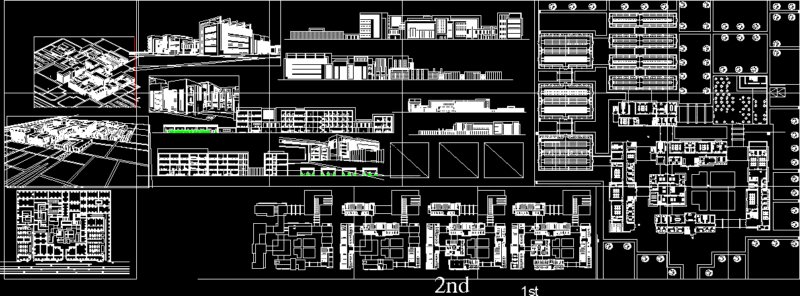Agricultural College DWG Block for AutoCAD