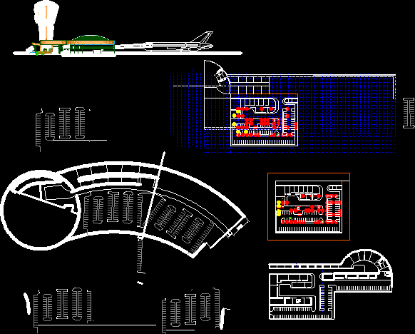 План аэропорта чертеж