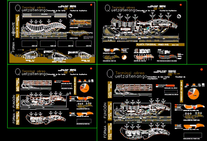 Airport DWG Plan for AutoCAD