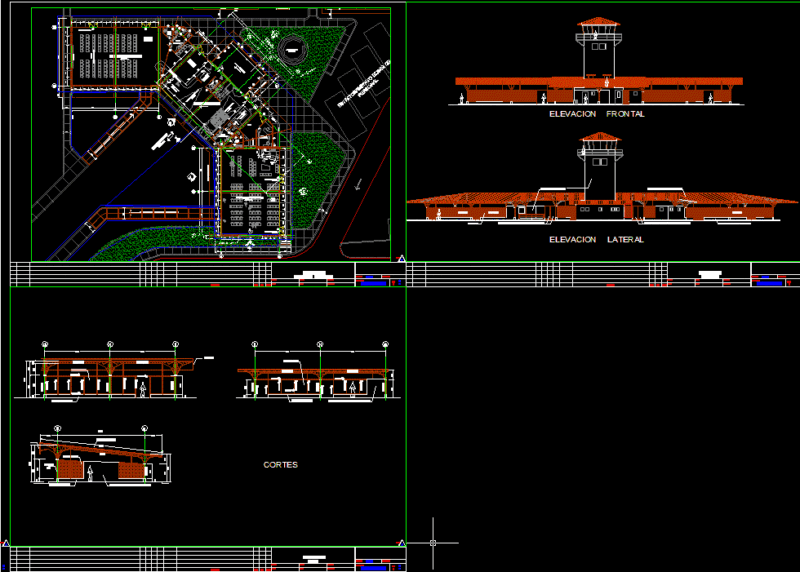 Airport Project DWG Full Project for AutoCAD