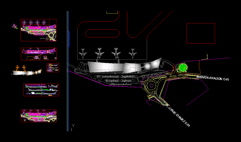 Airport Tarapoto DWG Section for AutoCAD