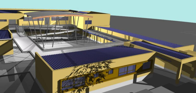 Albert Schweitzer School DWG Full Project for AutoCAD