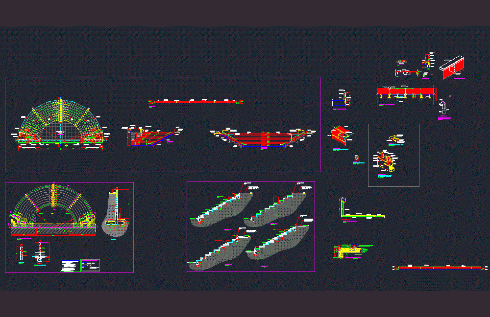 Amphitheater DWG Block for AutoCAD • Designs CAD