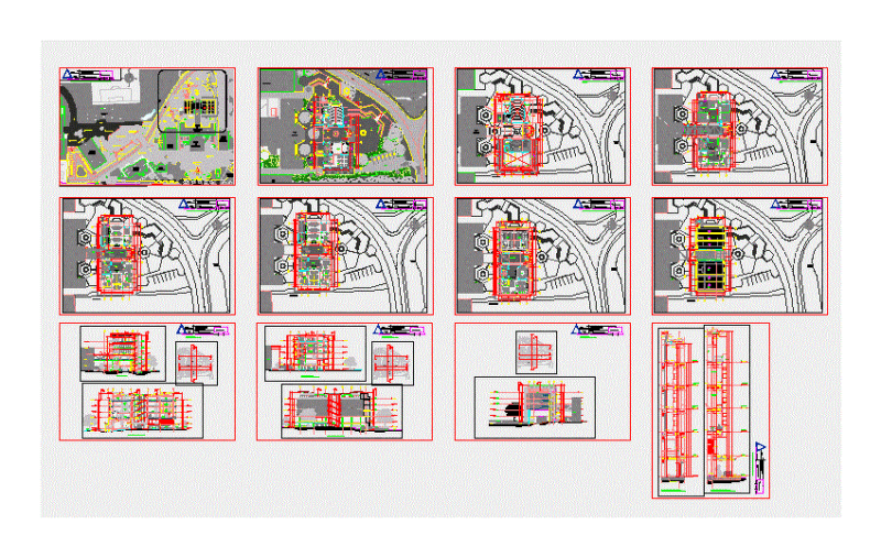 Amplification School Of Architecture DWG Block for AutoCAD
