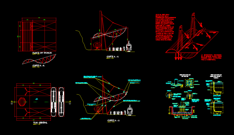 Anden Waiting DWG Plan for AutoCAD