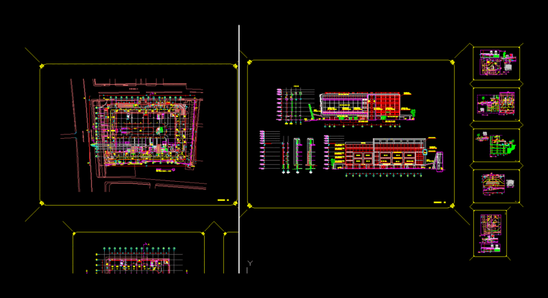 Apartment – Mall – Penthouse DWG Block for AutoCAD