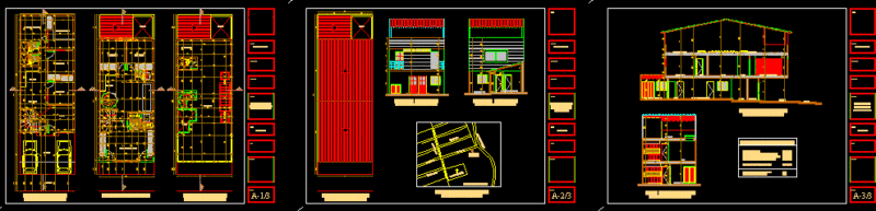 Apartment Building – DWG Section for AutoCAD