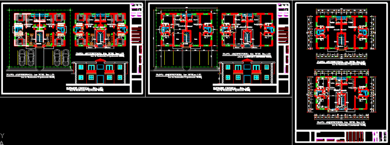 Apartment Building DWG Section for AutoCAD
