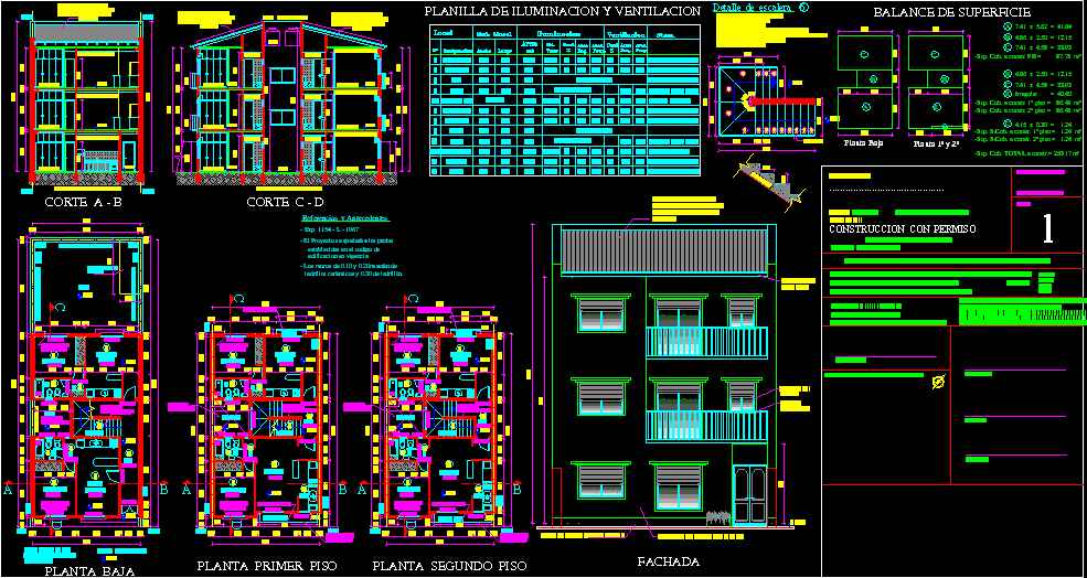 apartment building dwg section for autocad • designs cad