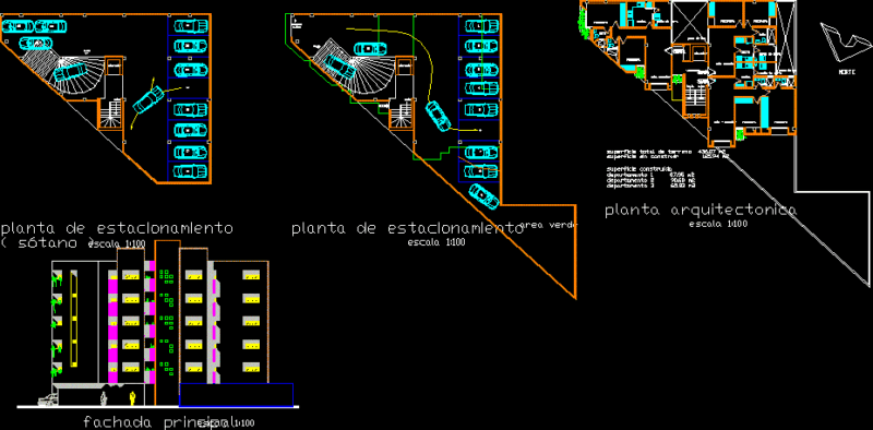 Apartment Building Project DWG Full Project for AutoCAD
