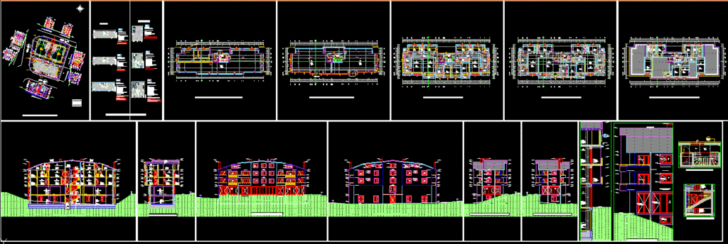 Apartment DWG Block for AutoCAD