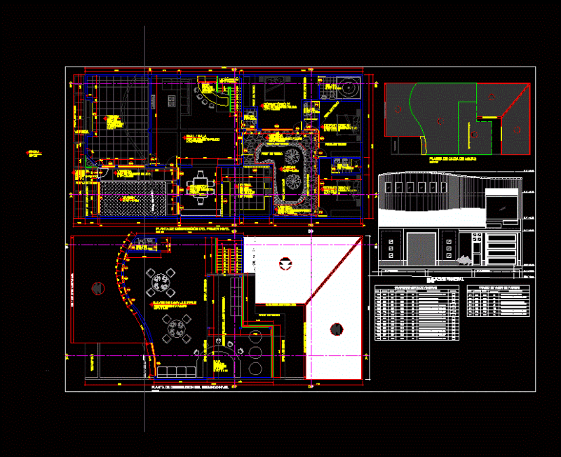 Apartment DWG Block for AutoCAD