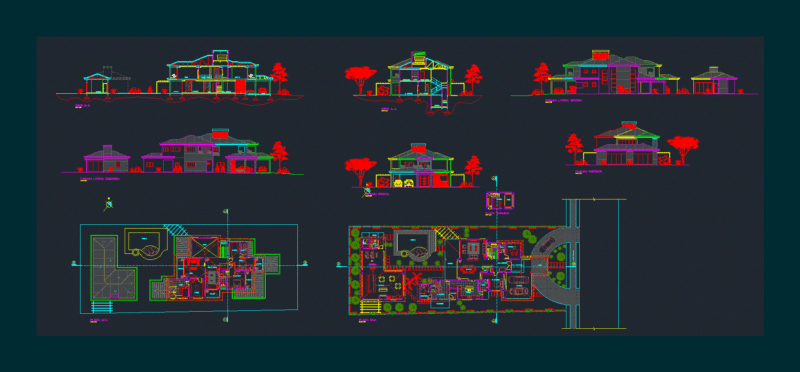 Apartment DWG Block for AutoCAD