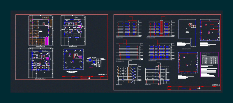 Apartment DWG Block for AutoCAD