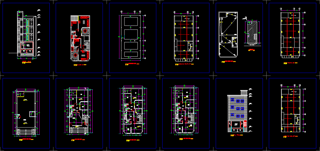 Apartment DWG Plan for AutoCAD