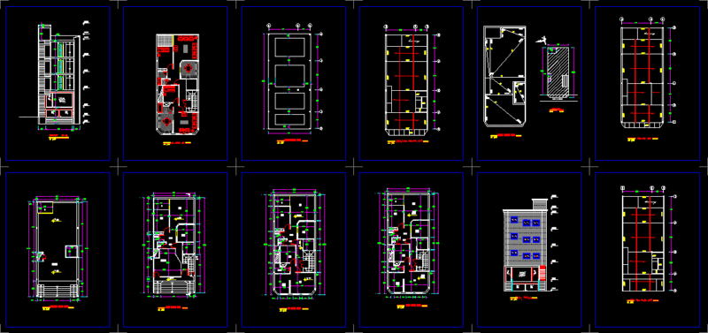 Apartment DWG Plan for AutoCAD