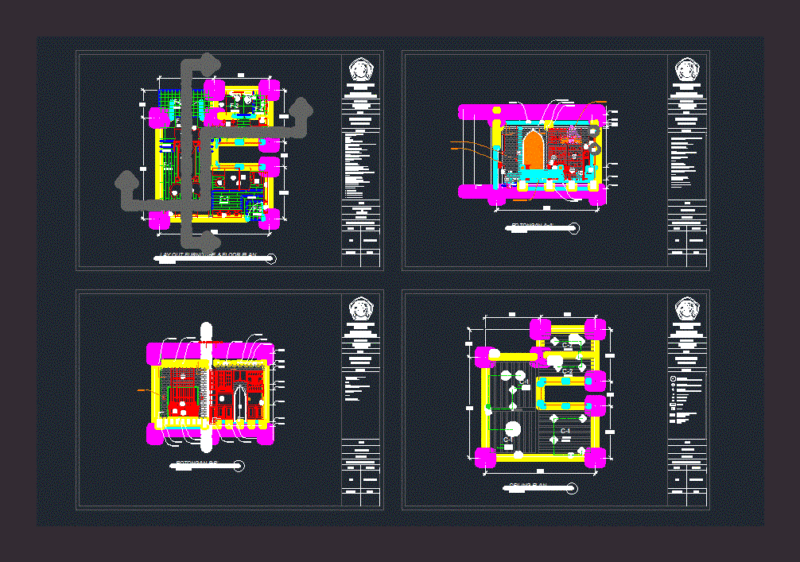 Apartment Interior DWG Block for AutoCAD
