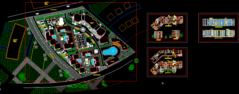 Apartments Building – Project DWG Full Project for AutoCAD