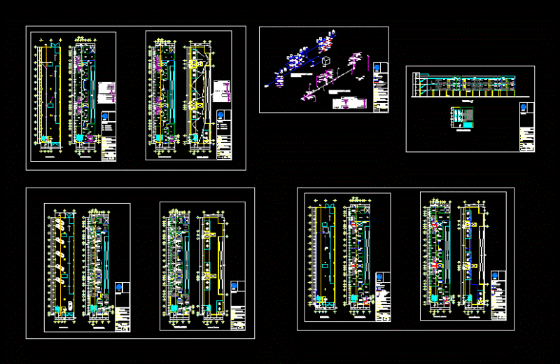 Apartments DWG Block for AutoCAD