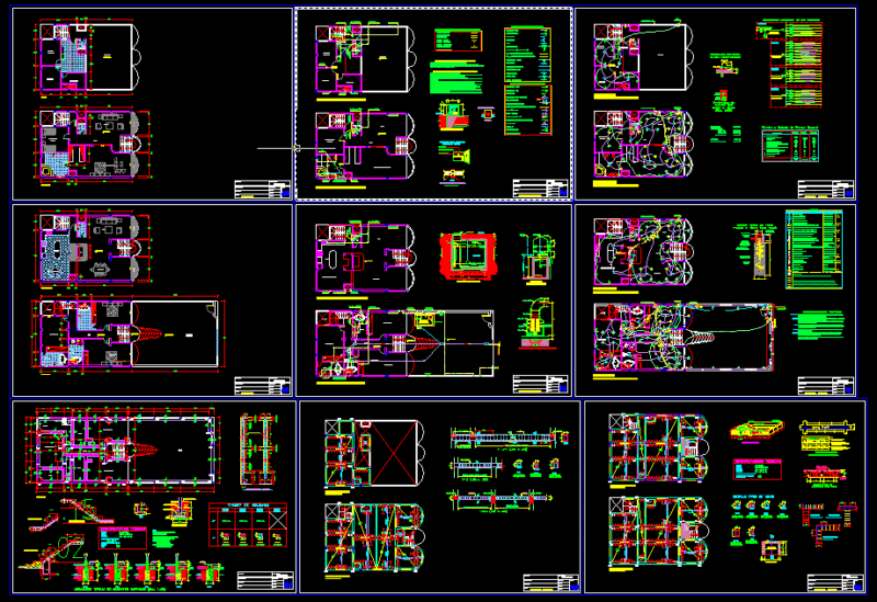 Apartmet Building – Project DWG Full Project for AutoCAD